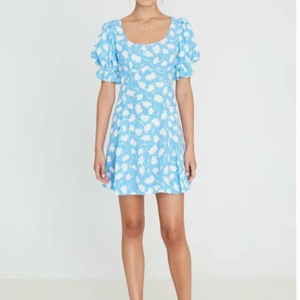 Faithfull The Brand La Barben Mini Dress  Floral Print - XS
